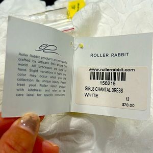 Brand New Roller Rabbit girls dress size 12